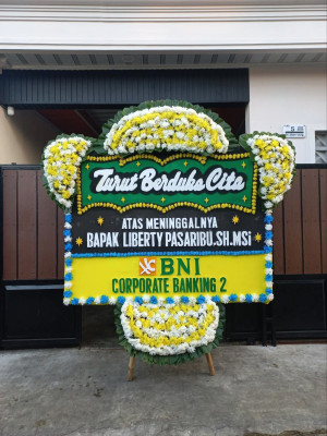 Papan Bunga Duka di Bone Bolango