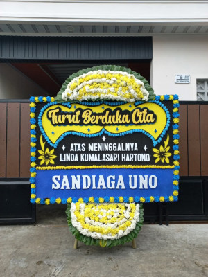 Papan Bunga Duka di Bone Bolango